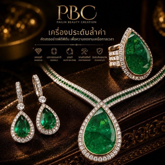 ร้านขายจิวเวลรี่เพชรแท้ ราคาดี พระราม9 - Pailin Beauty Creation